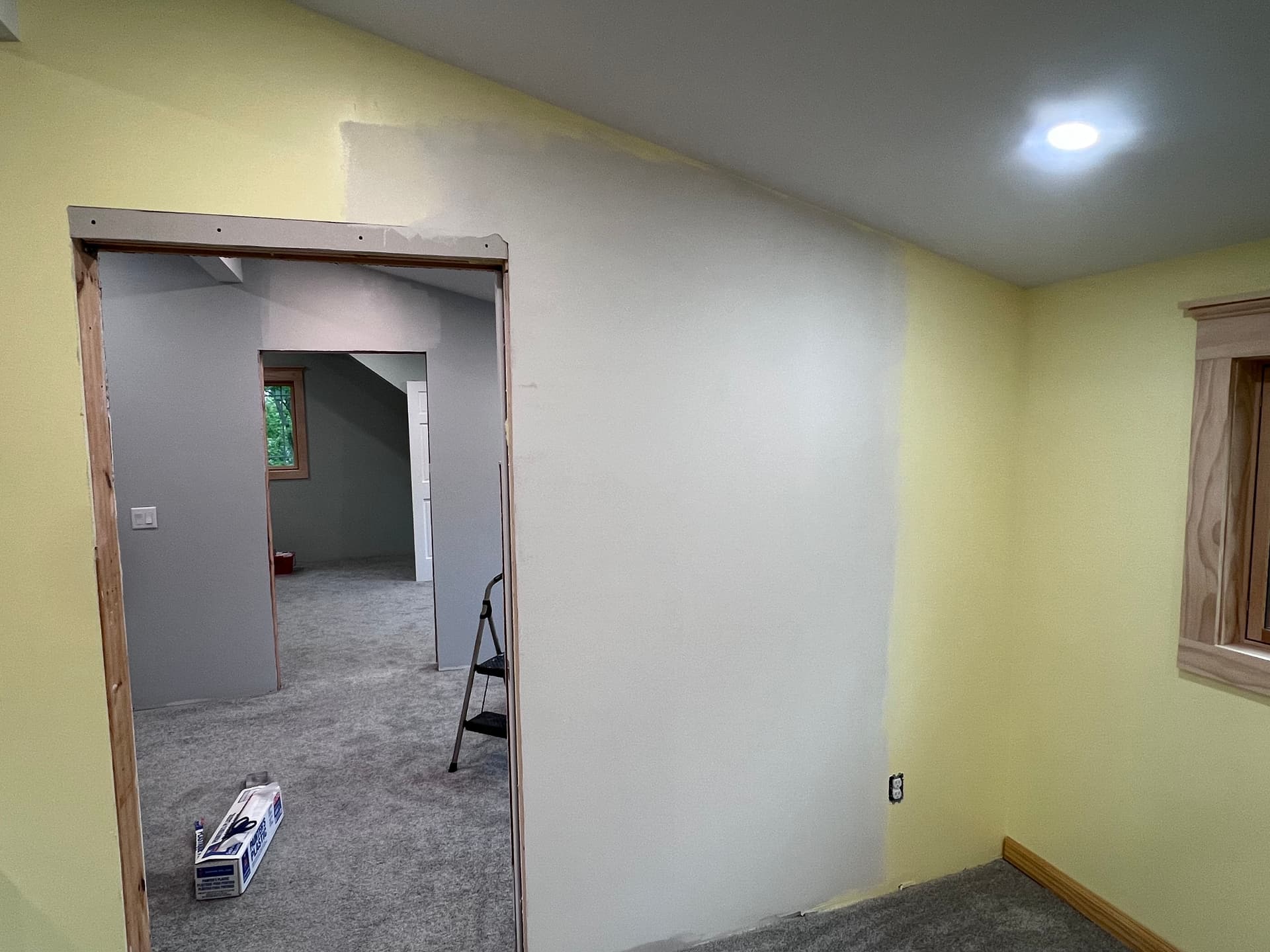 Gallery photos for Interior Painting With Drywall Repairs and a Bold Accent Wall: Image #2