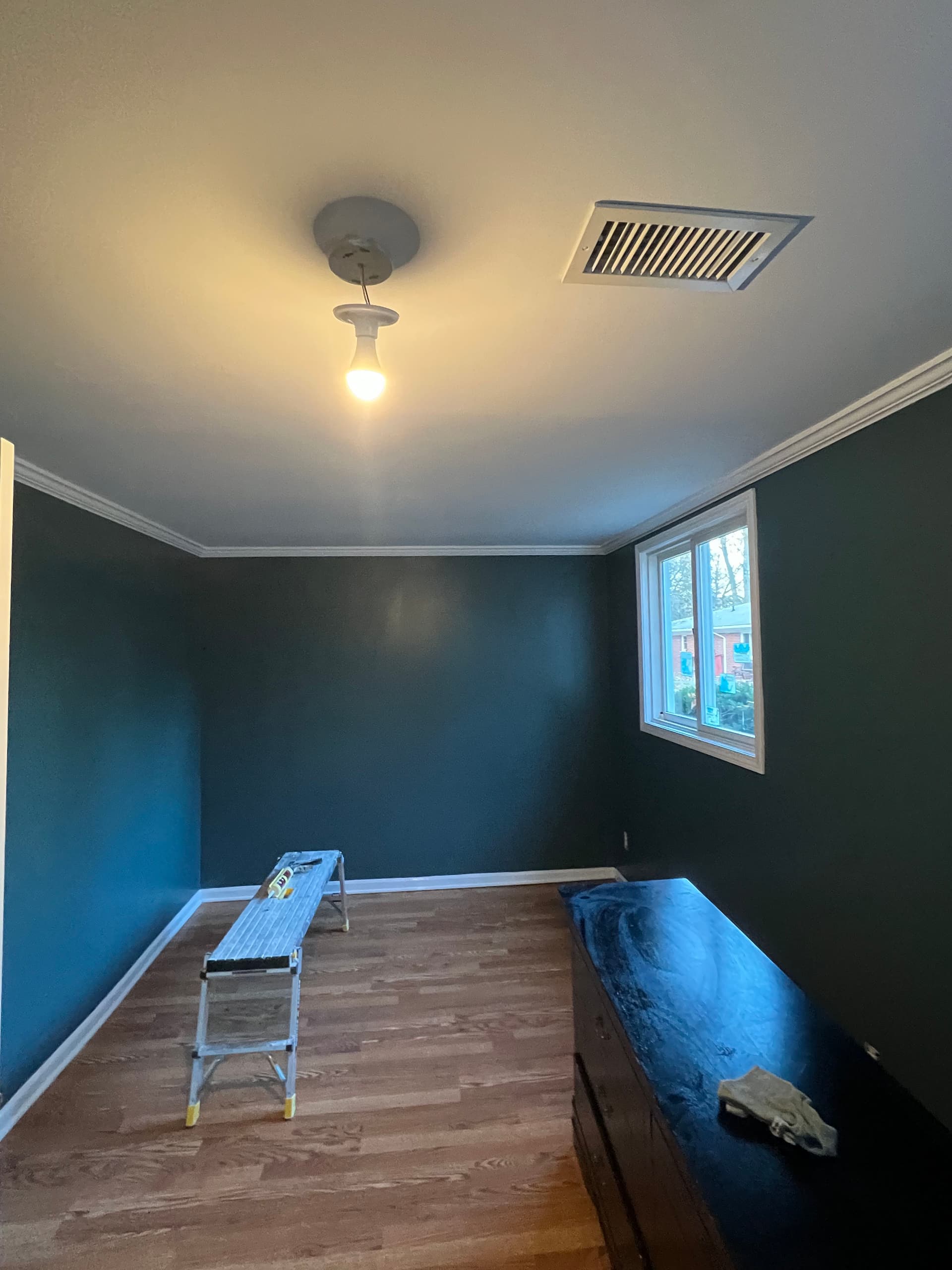 Gallery photos for Popcorn Ceiling Removal and Smooth Skim Coat Finish: Image #1