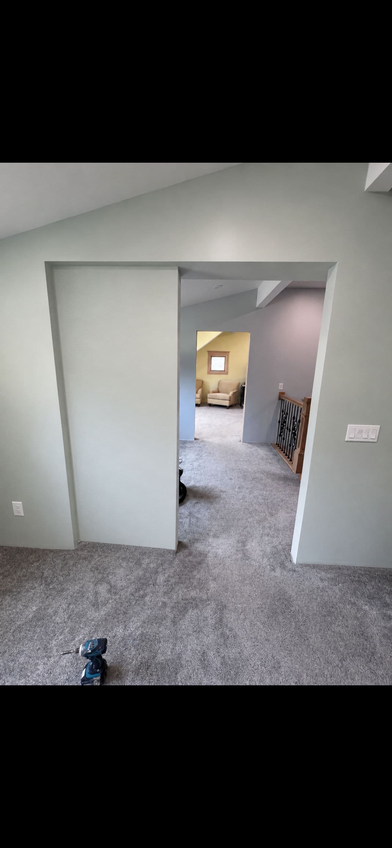 Project Interior Painting With Drywall Repairs and a Bold Accent Wall image