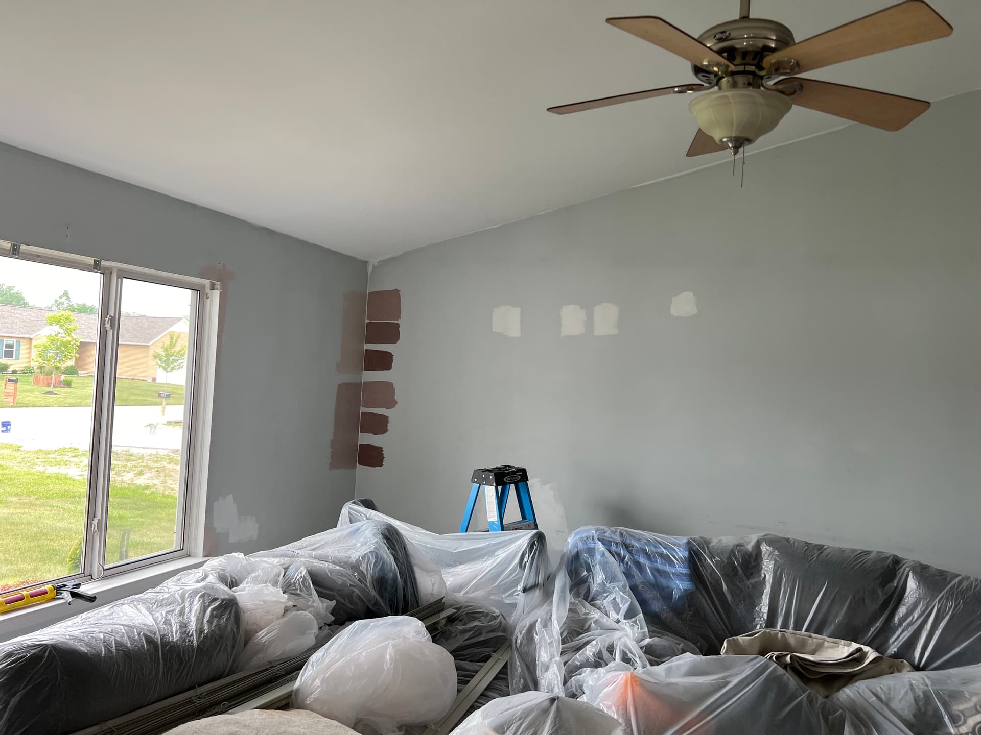 Gallery photos for Fresh Ceiling, New Wall Color, and a Standout Accent Wall: Image #2