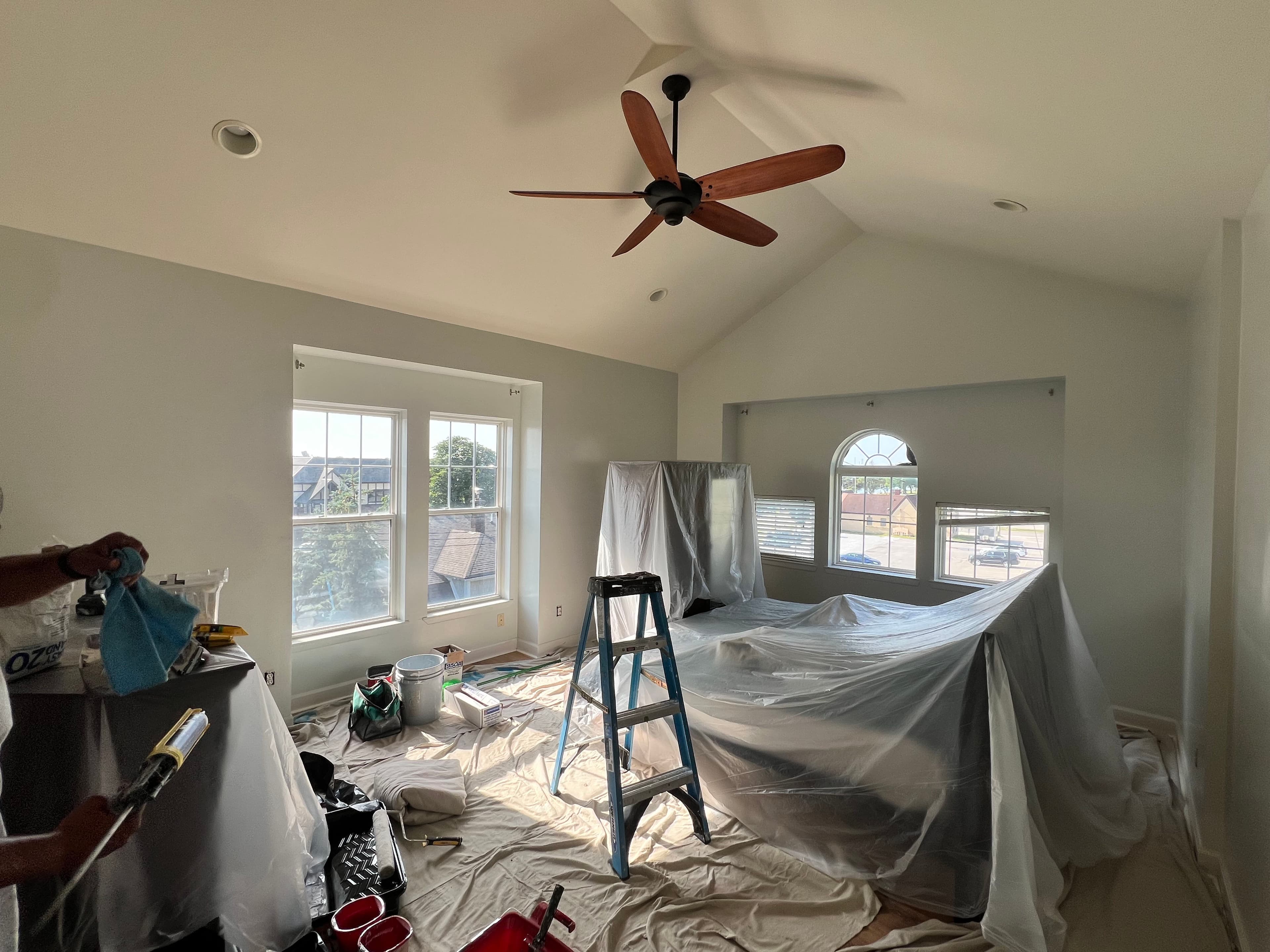 Project Master Bedroom and Bathroom Full Interior Repaint image