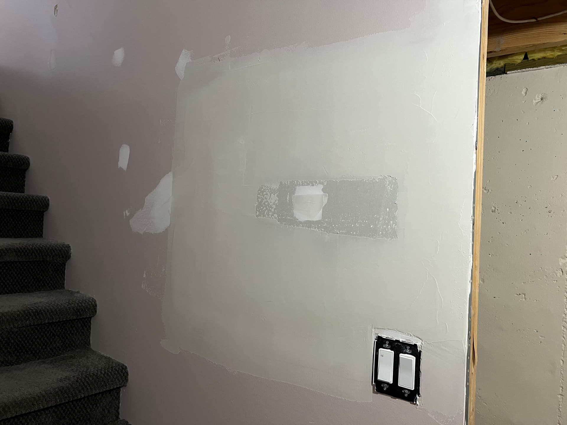 Gallery photos for Large Wall Hole Repaired and Painted to a Clean Finish: Image #3