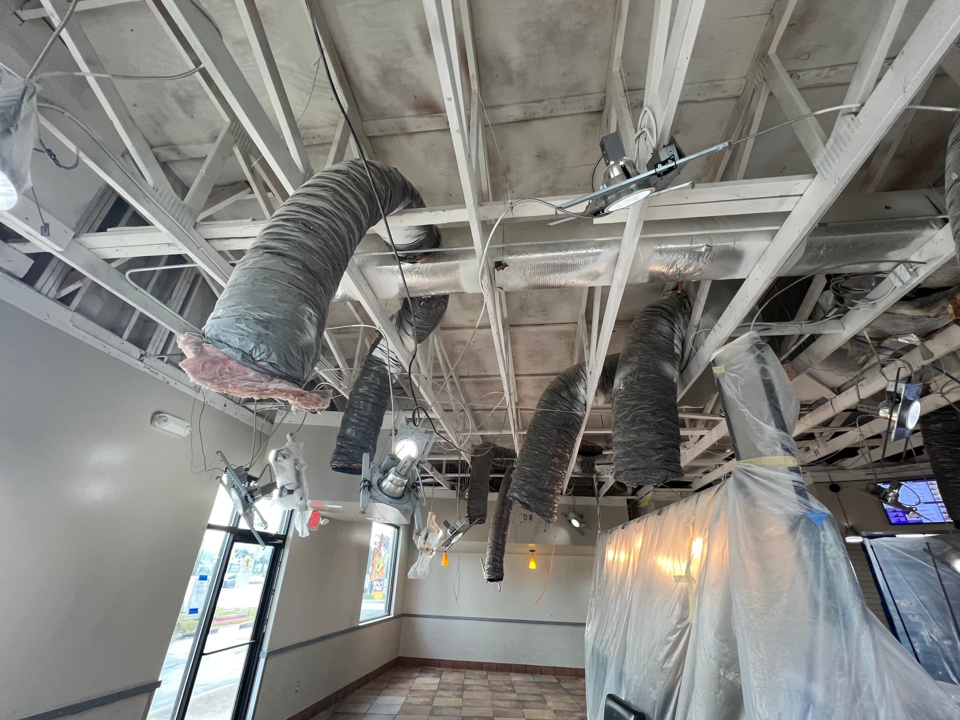 Fire and Smoke Damage Repair at a Commercial Restaurant image
