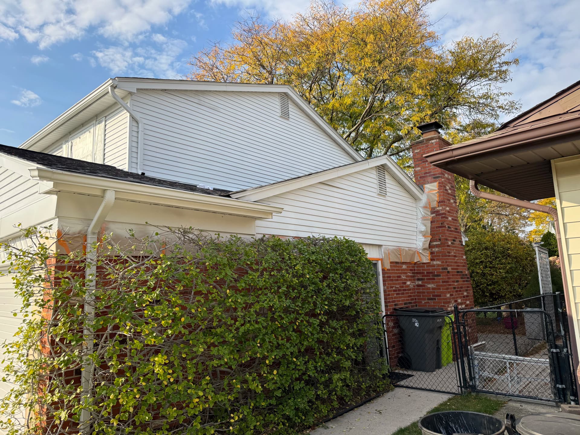 Gallery photos for 2 Guys, 2 Days - Full Exterior Painting on a Two-Story Home: Image #4