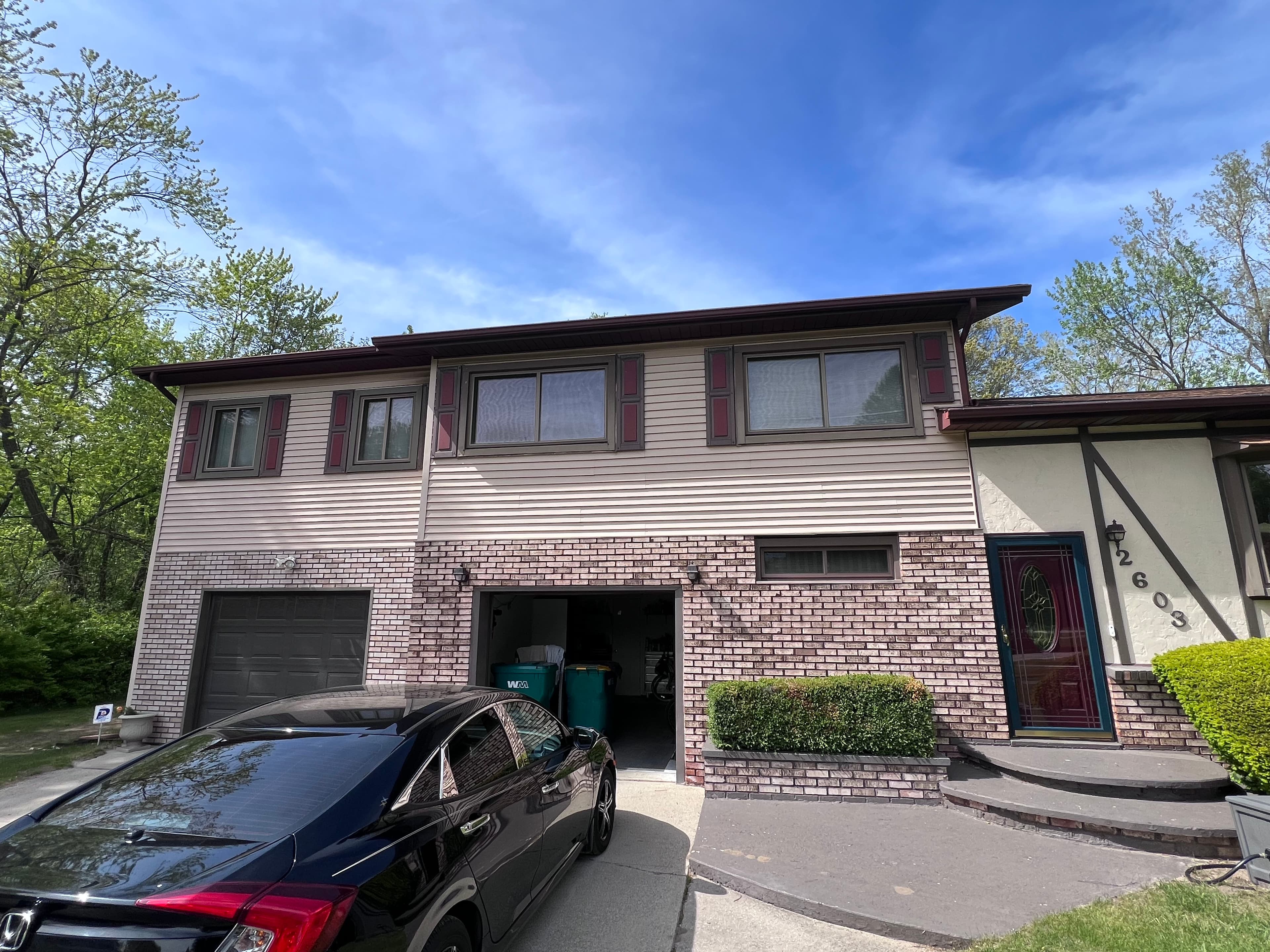 Project Fresh Garage Door and Shutter Color Change Boosts Curb Appeal image