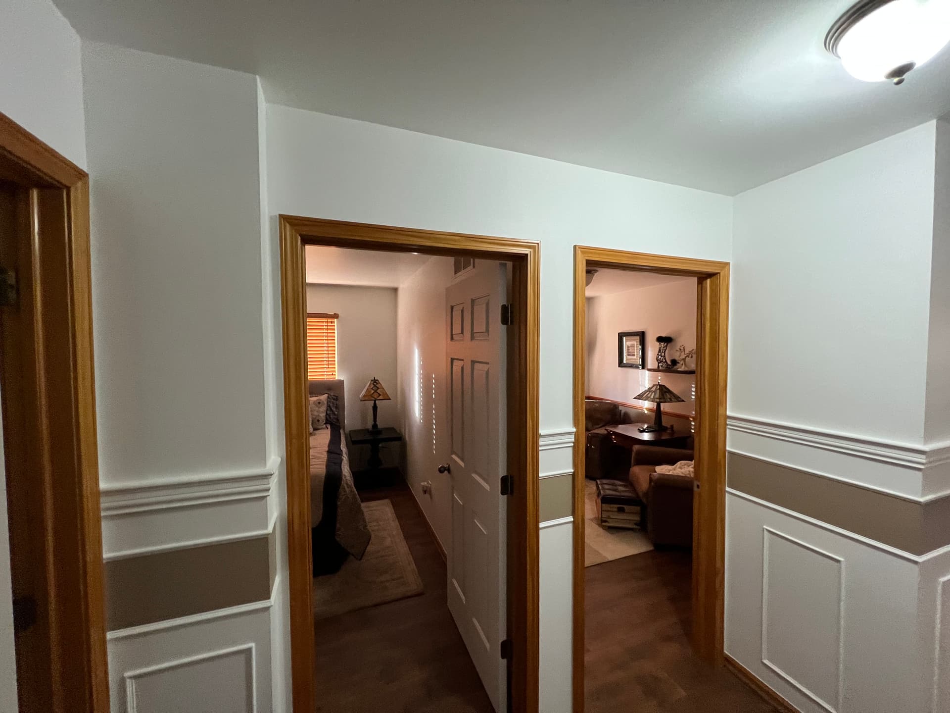 Gallery photos for Chair Rail and Wainscoting That Makes a Hallway Actually Stand Out: Image #2