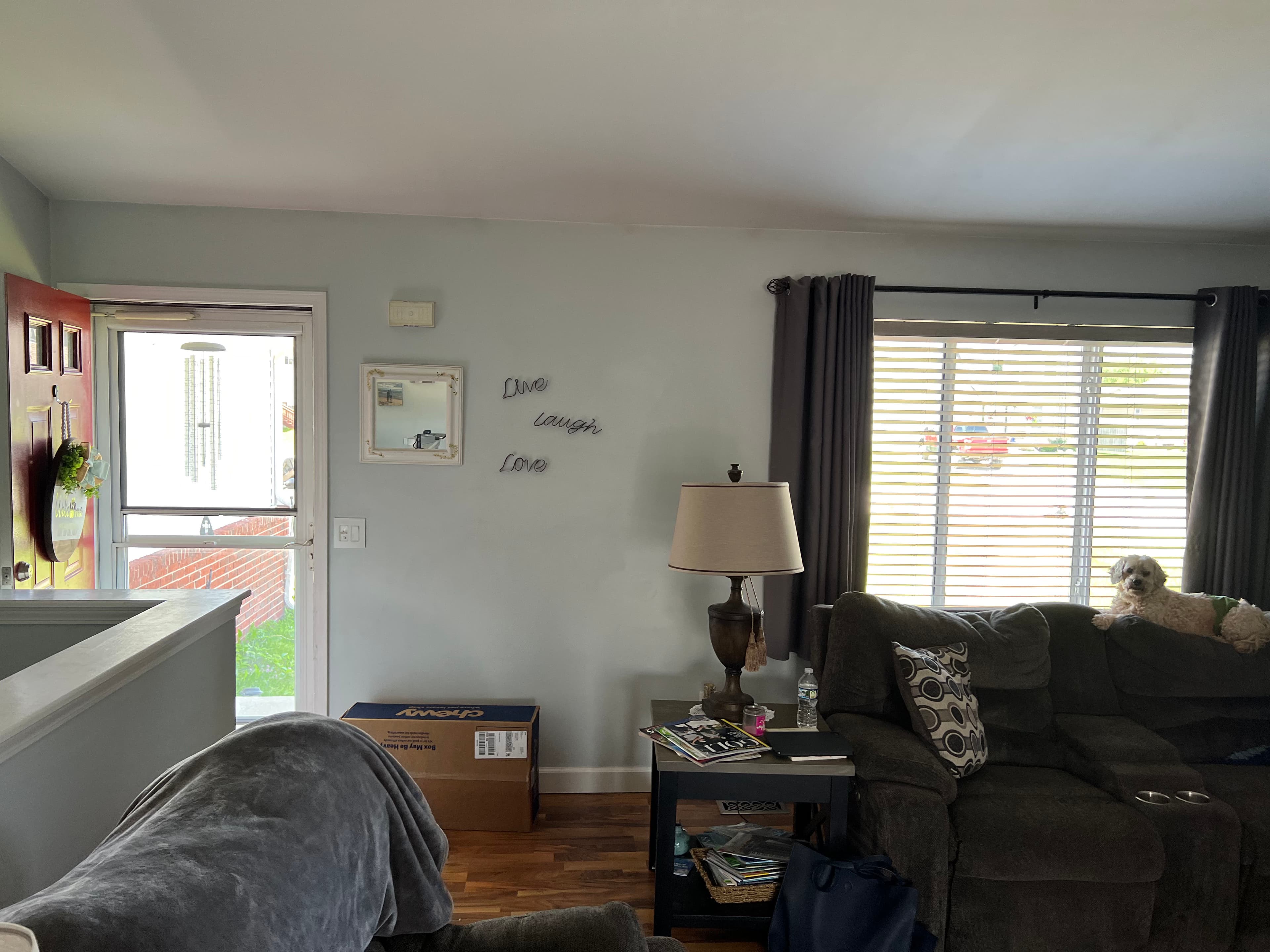 Project Fresh Ceiling, New Wall Color, and a Standout Accent Wall image