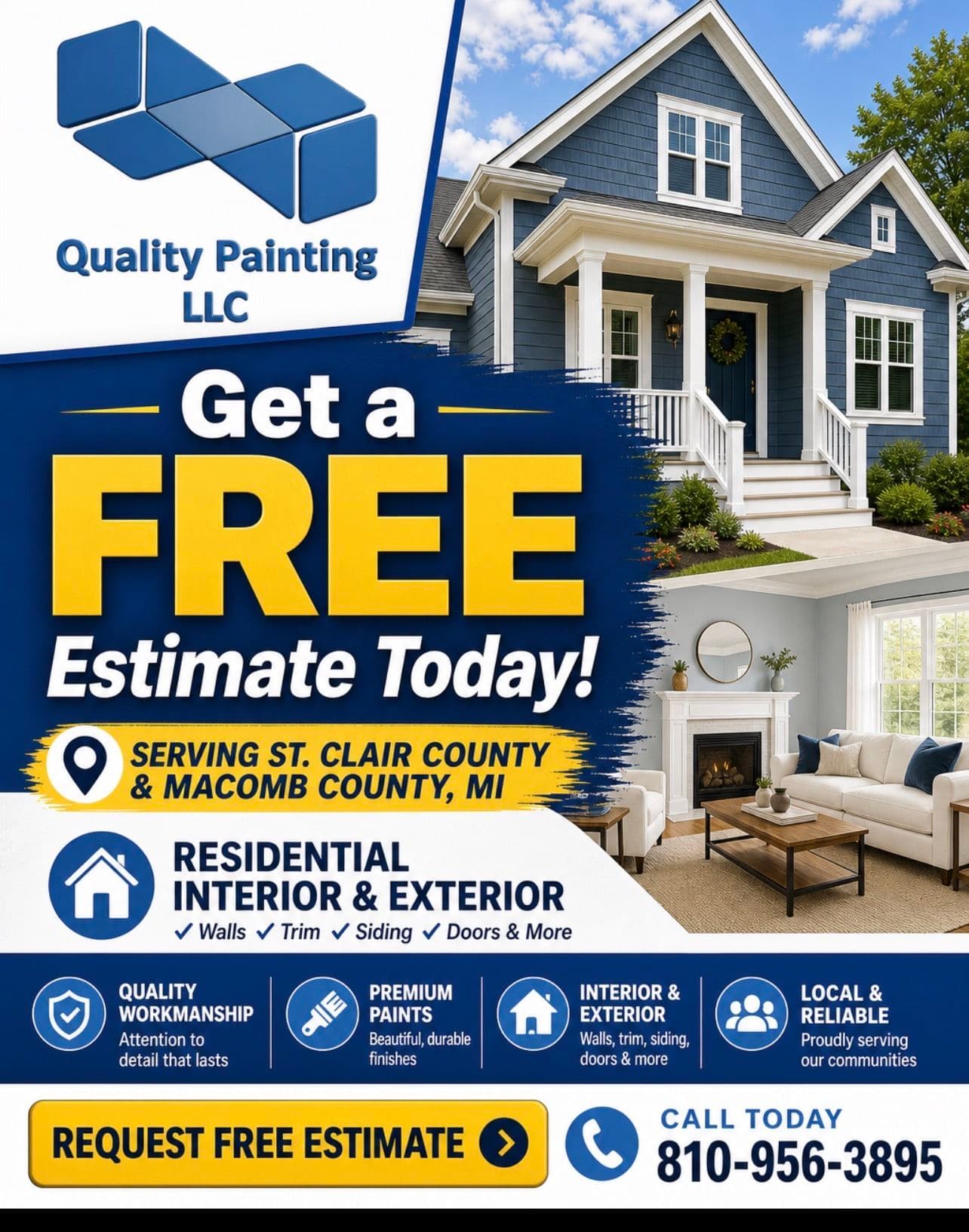 Project Interior and Exterior Painting Done Right in St. Clair and Macomb County image