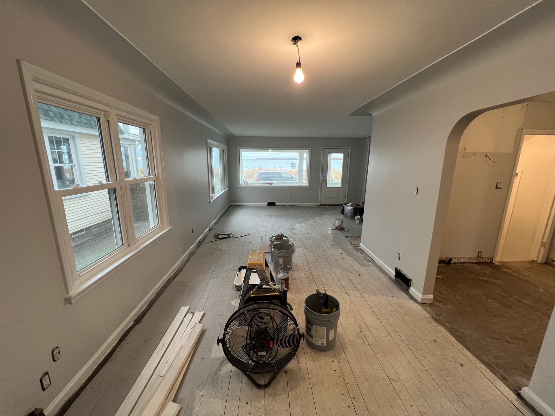 Gallery photos for Full Interior Paint Job on a Mid-Renovation Home: Image #3