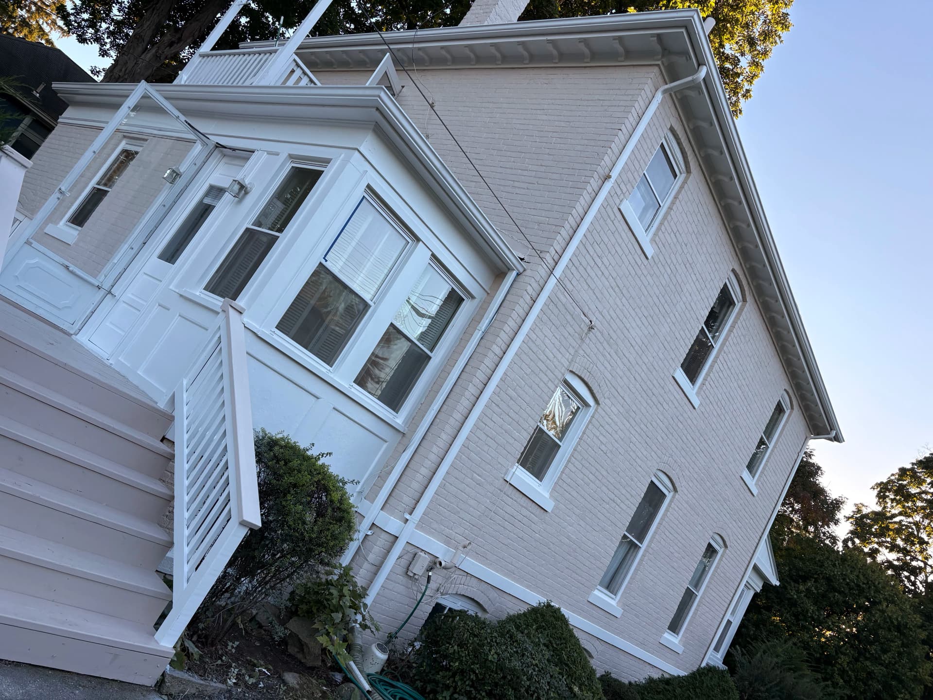 Gallery photos for Full Exterior Brick Home and Deck Paint Overhaul: Image #5