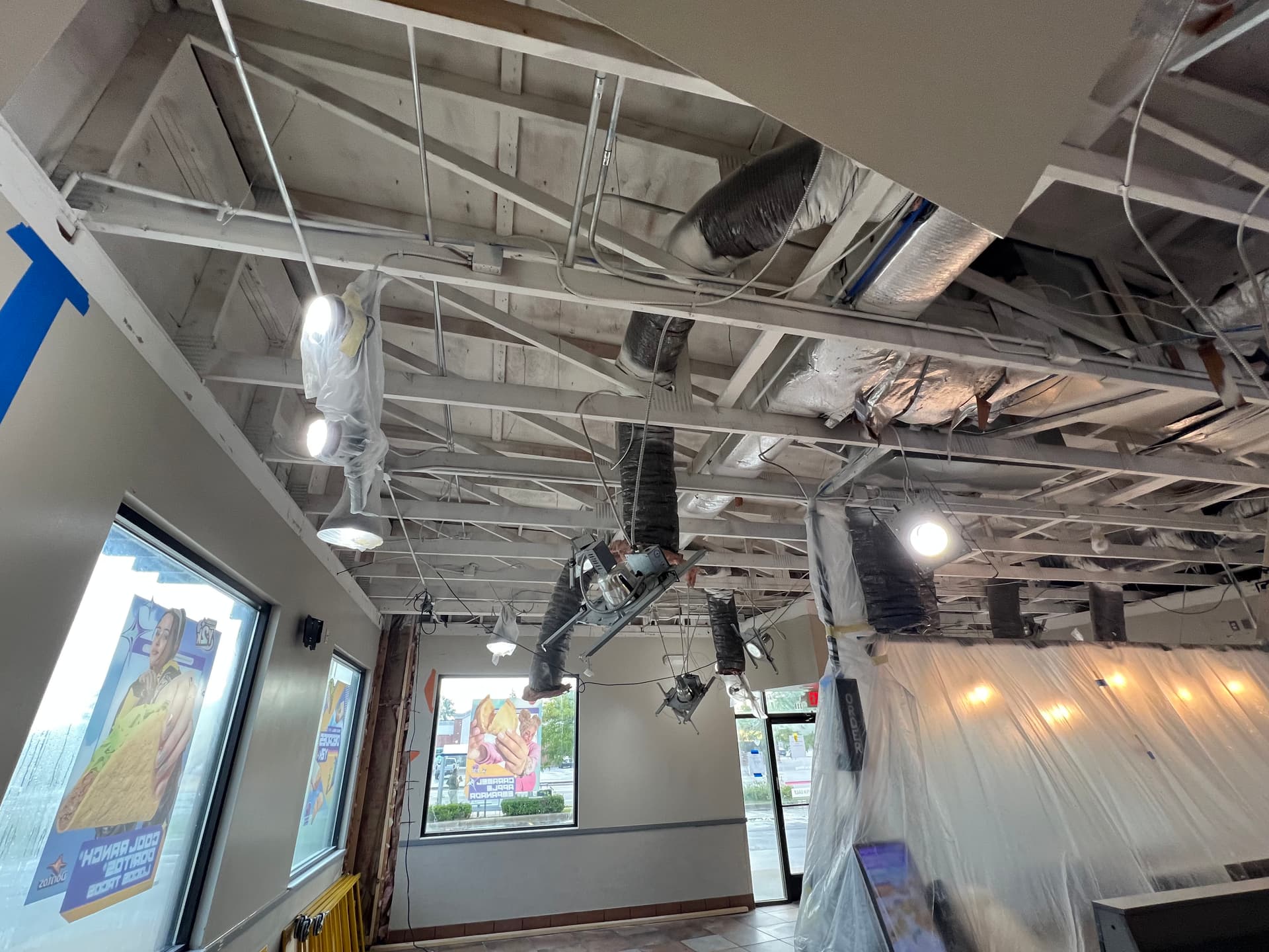 Gallery photos for Fire and Smoke Damage Repair at a Commercial Restaurant: Image #2