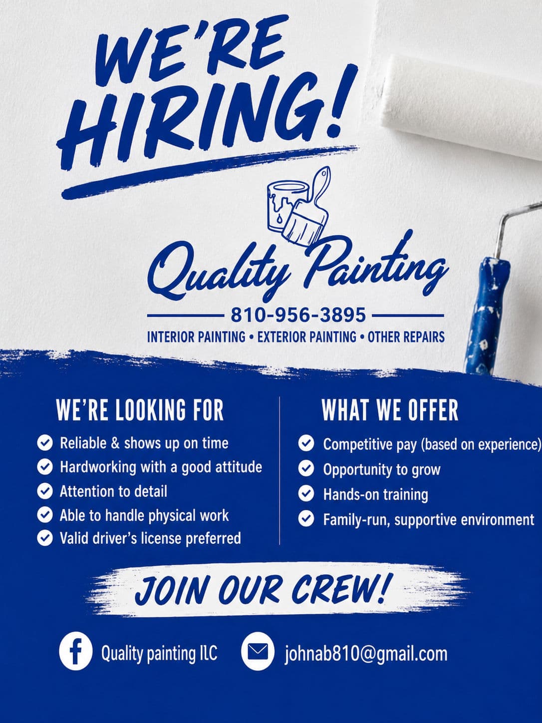 Project Quality Painting Is Hiring - Join Our Crew image