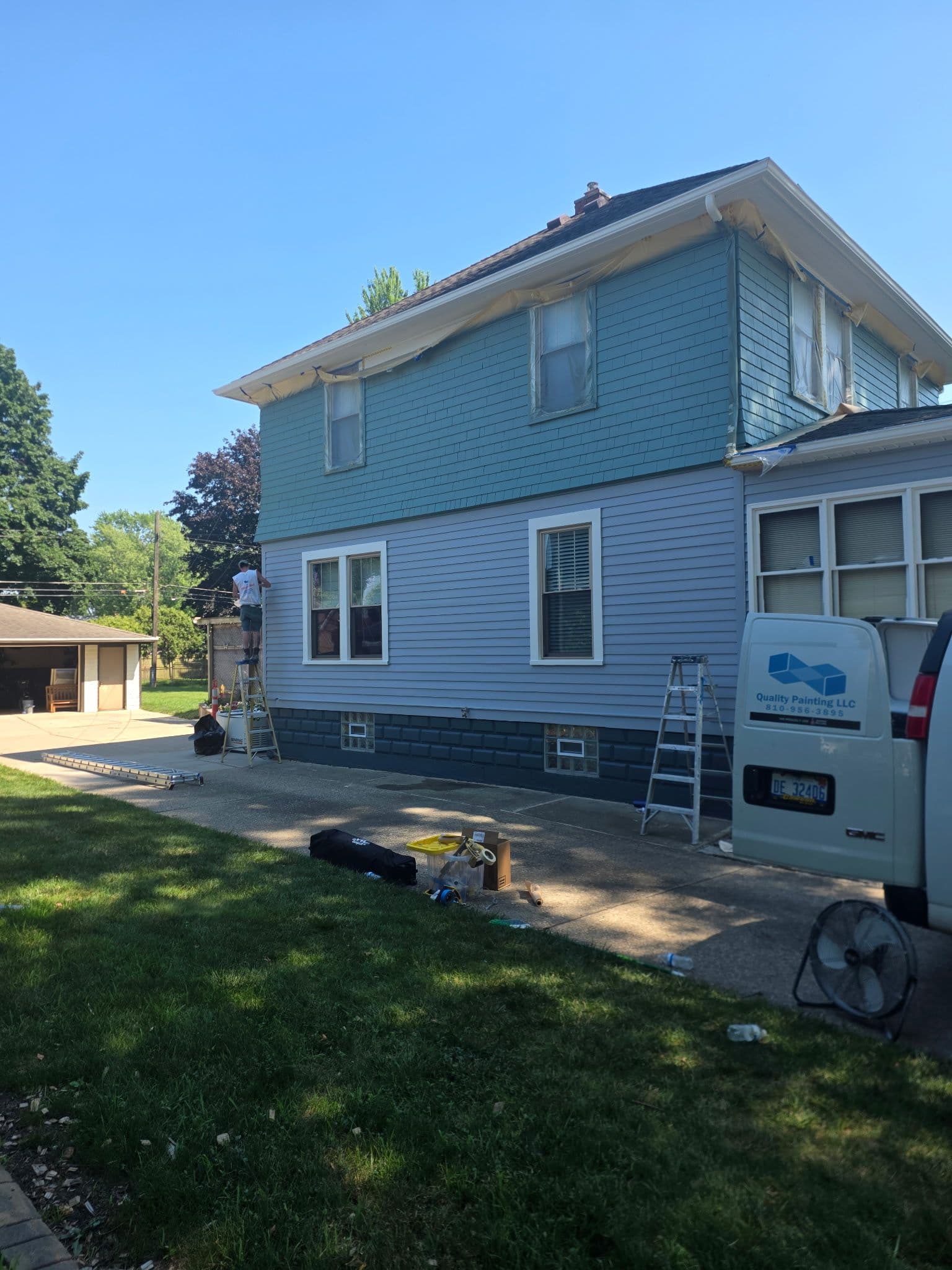 Gallery photos for Big Color Change on This Mt. Clemens Home Exterior: Image #3