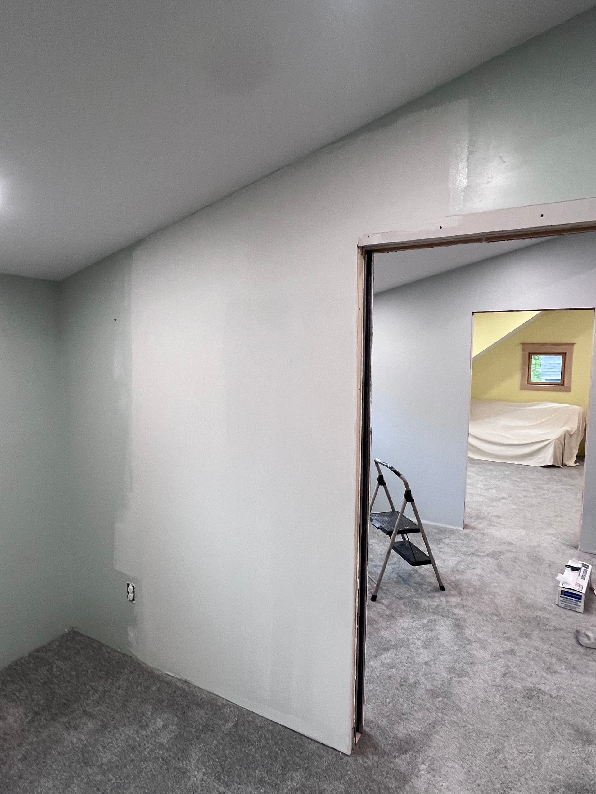 Gallery photos for Interior Painting With Drywall Repairs and a Bold Accent Wall: Image #3