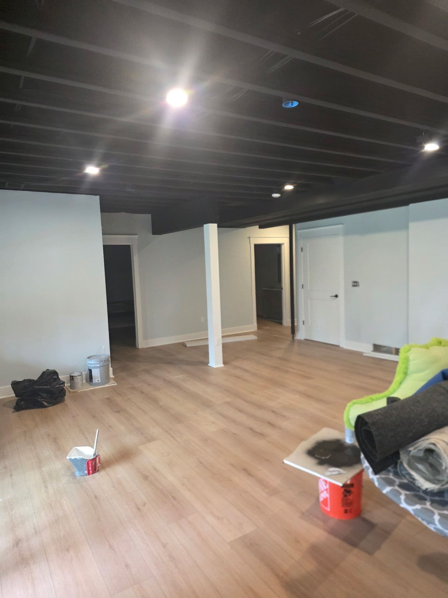Gallery photos for New Build Basement Interior Painting Done Right: Image #6