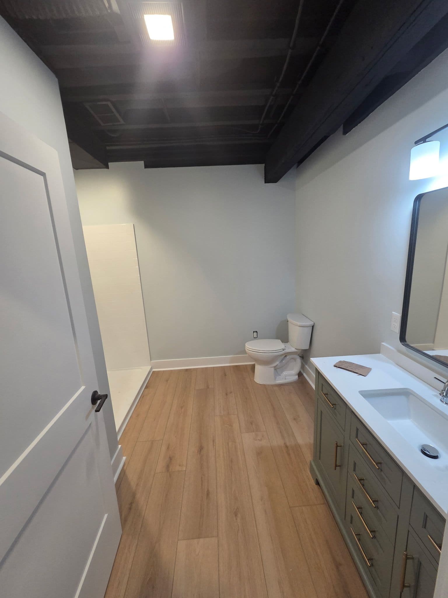 Gallery photos for New Build Basement Interior Painting Done Right: Image #1