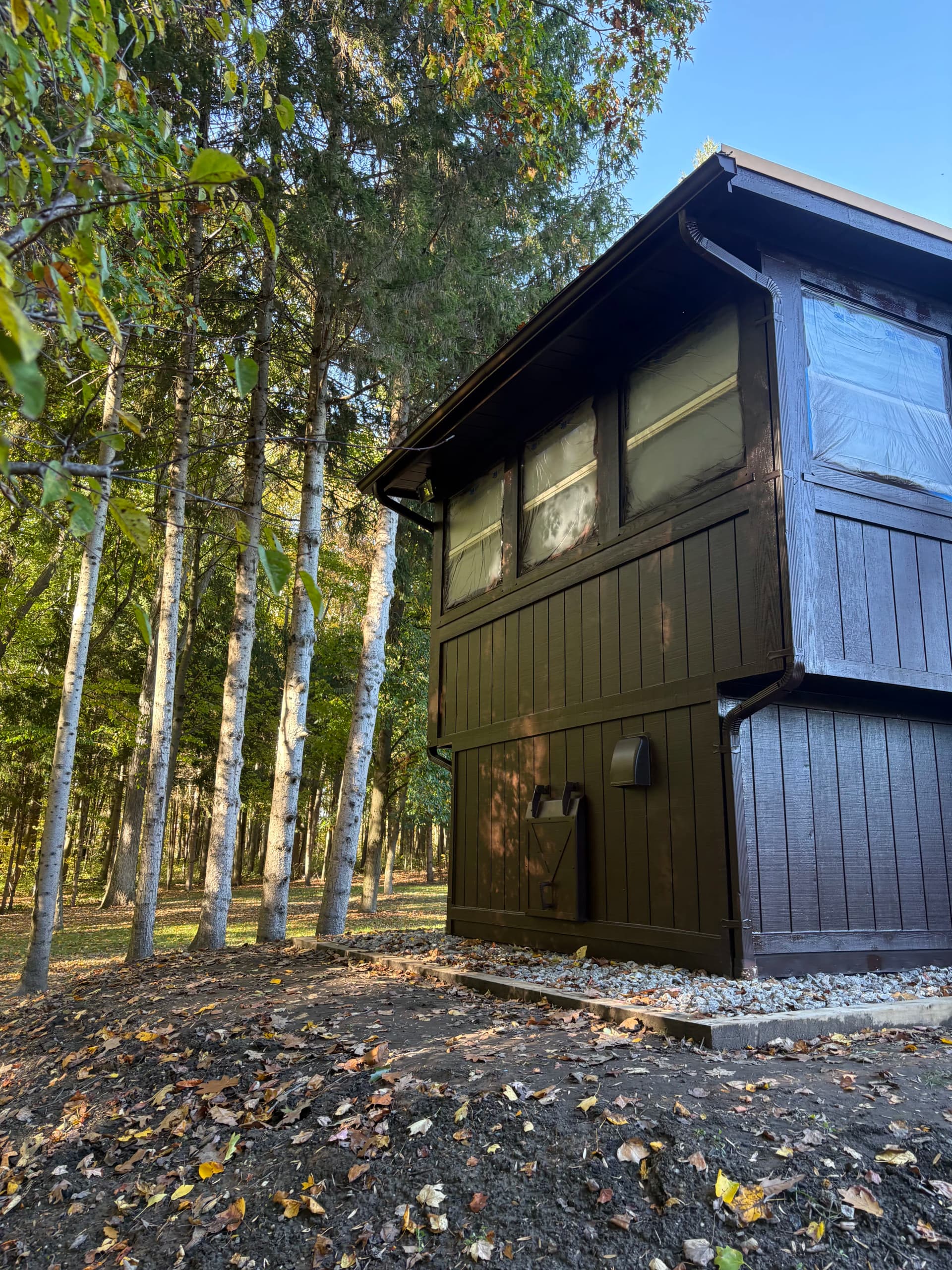 Gallery photos for Exterior Painting on a One-of-a-Kind Hand-Built Home: Image #6
