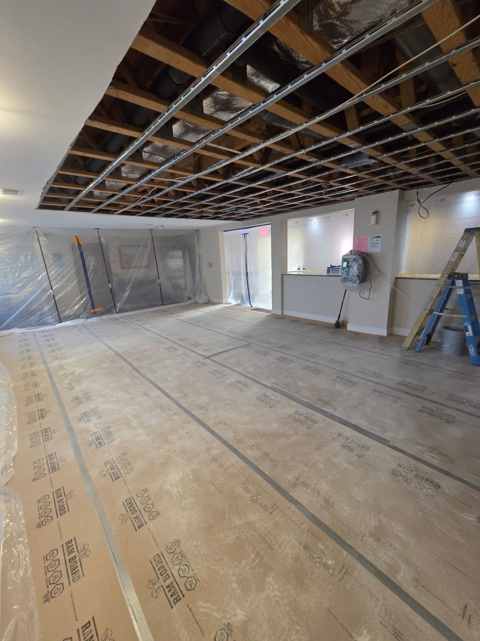 Gallery photos for Ceiling Drywall Demo and Prep After Water Damage: Image #4