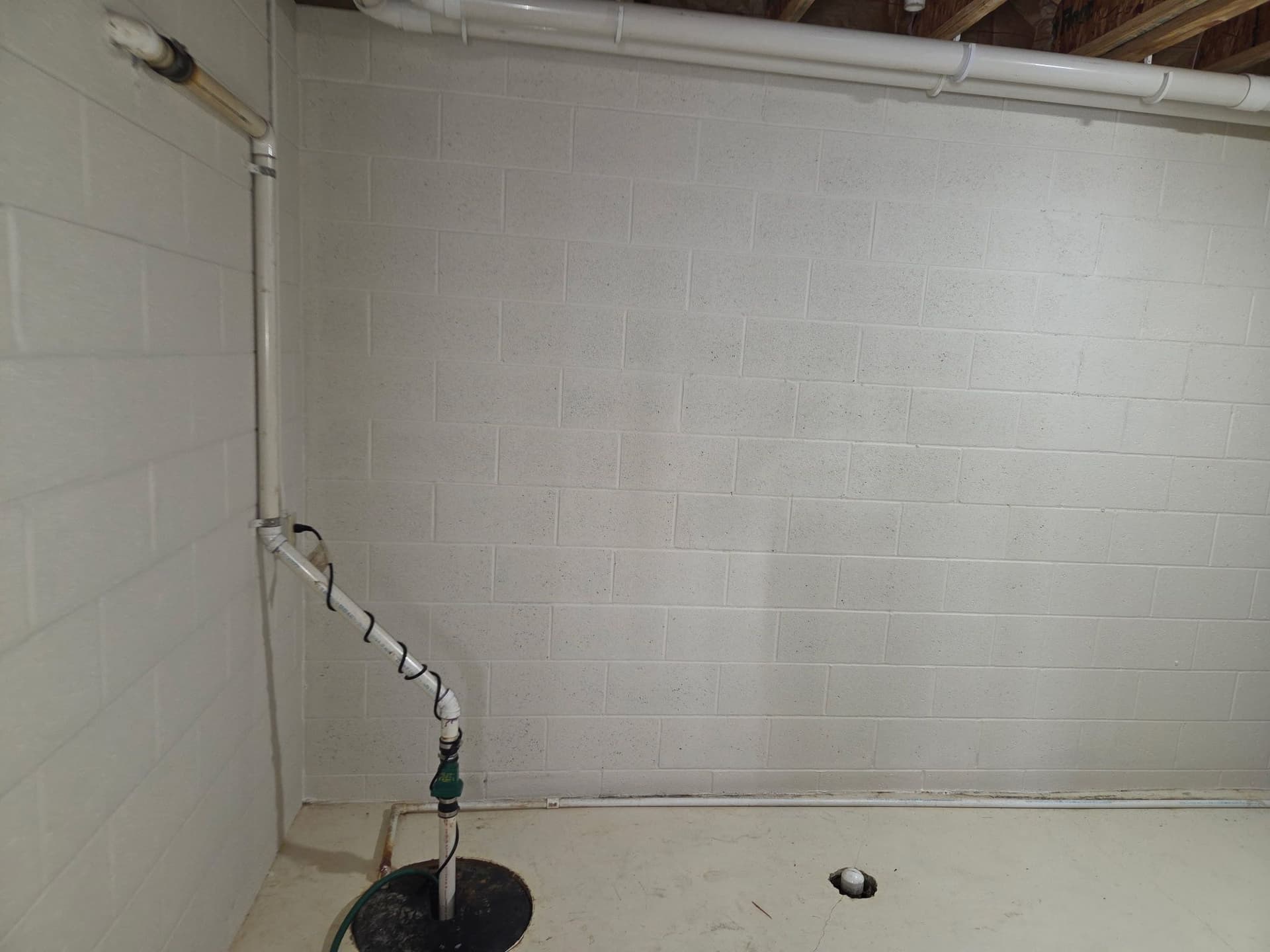 Gallery photos for Basement Flood Damage Repair - Drywall and Block Wall Painting: Image #9