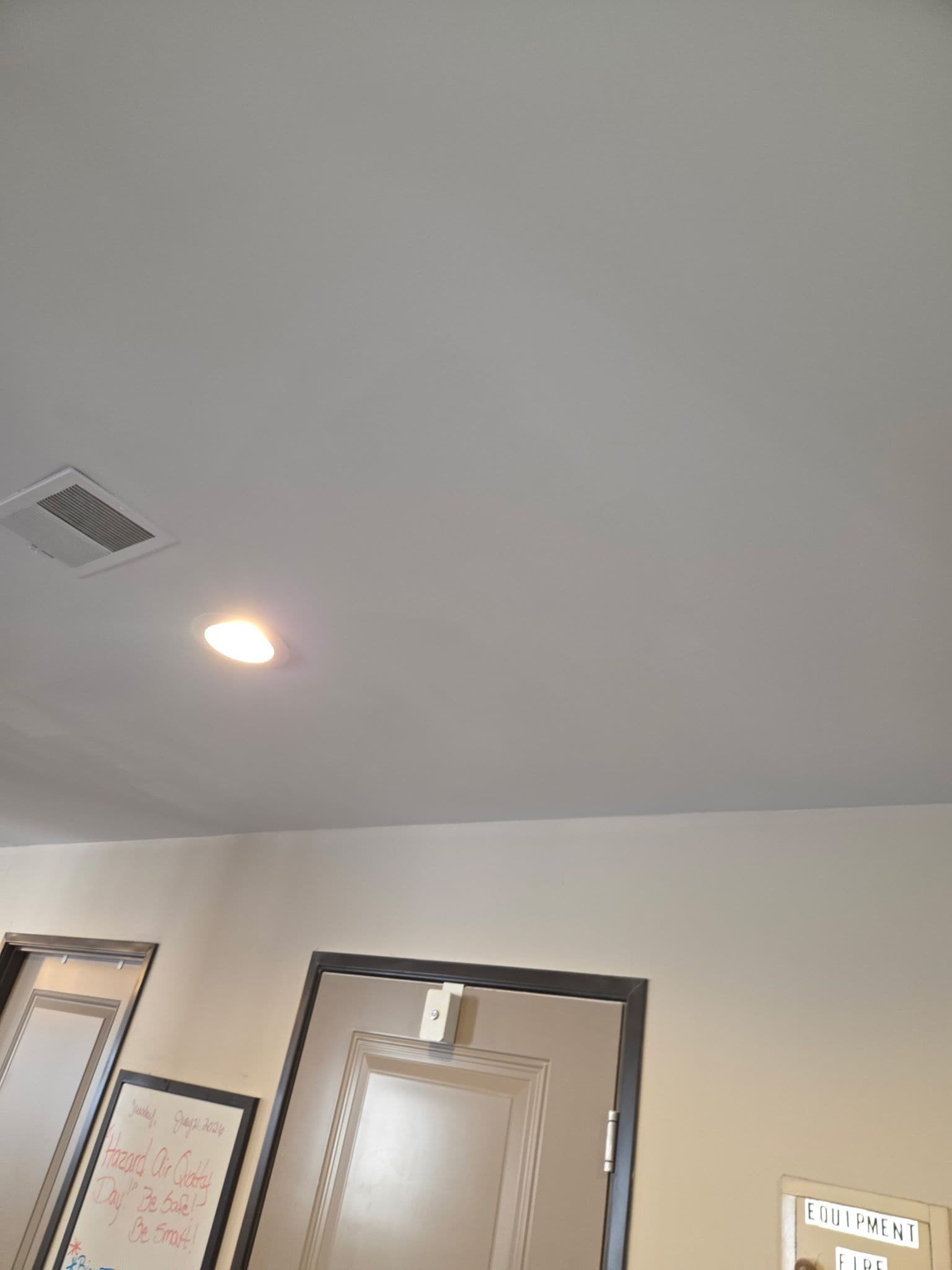 Gallery photos for Ceiling Drywall Repair and Window Frame Paint at a Doctor's Office: Image #1