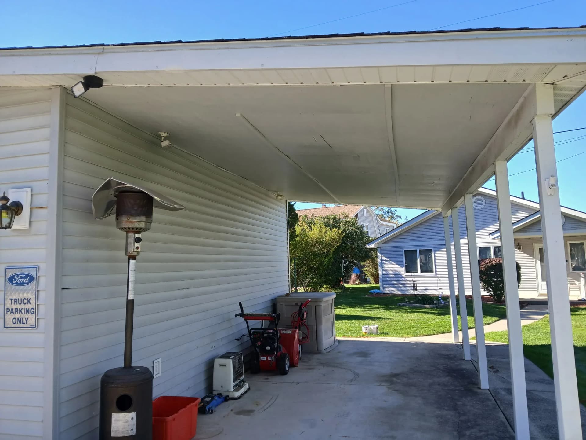 Gallery photos for Peeling Porch Ceiling Gets a Proper Fix and Fresh Coat: Image #2