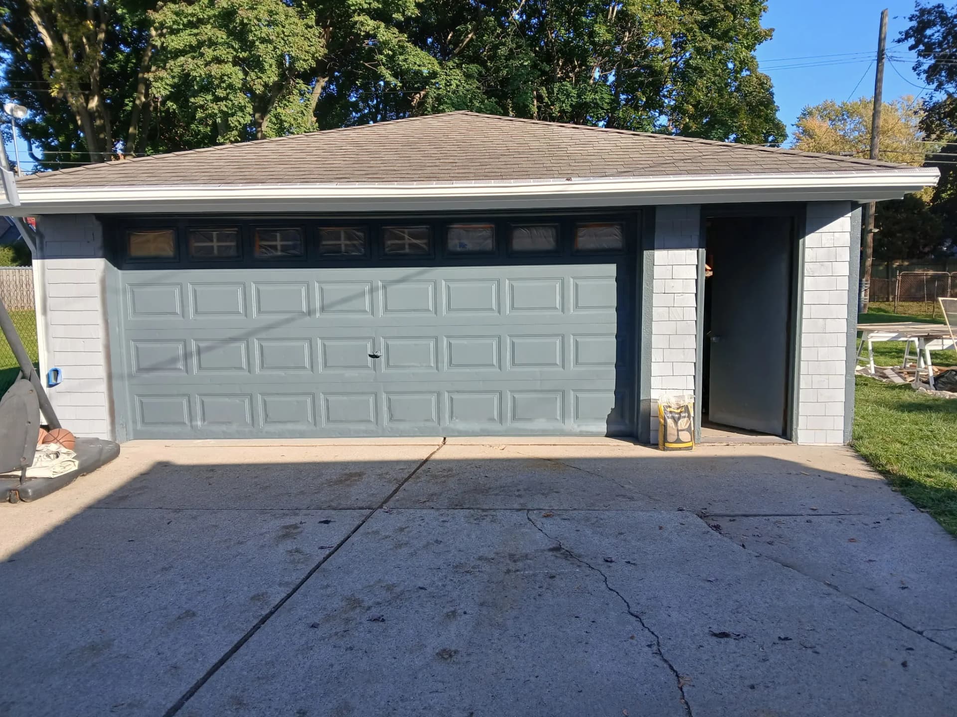 Gallery photos for Full Exterior Color Change on a Two-Story Home and Garage: Image #5