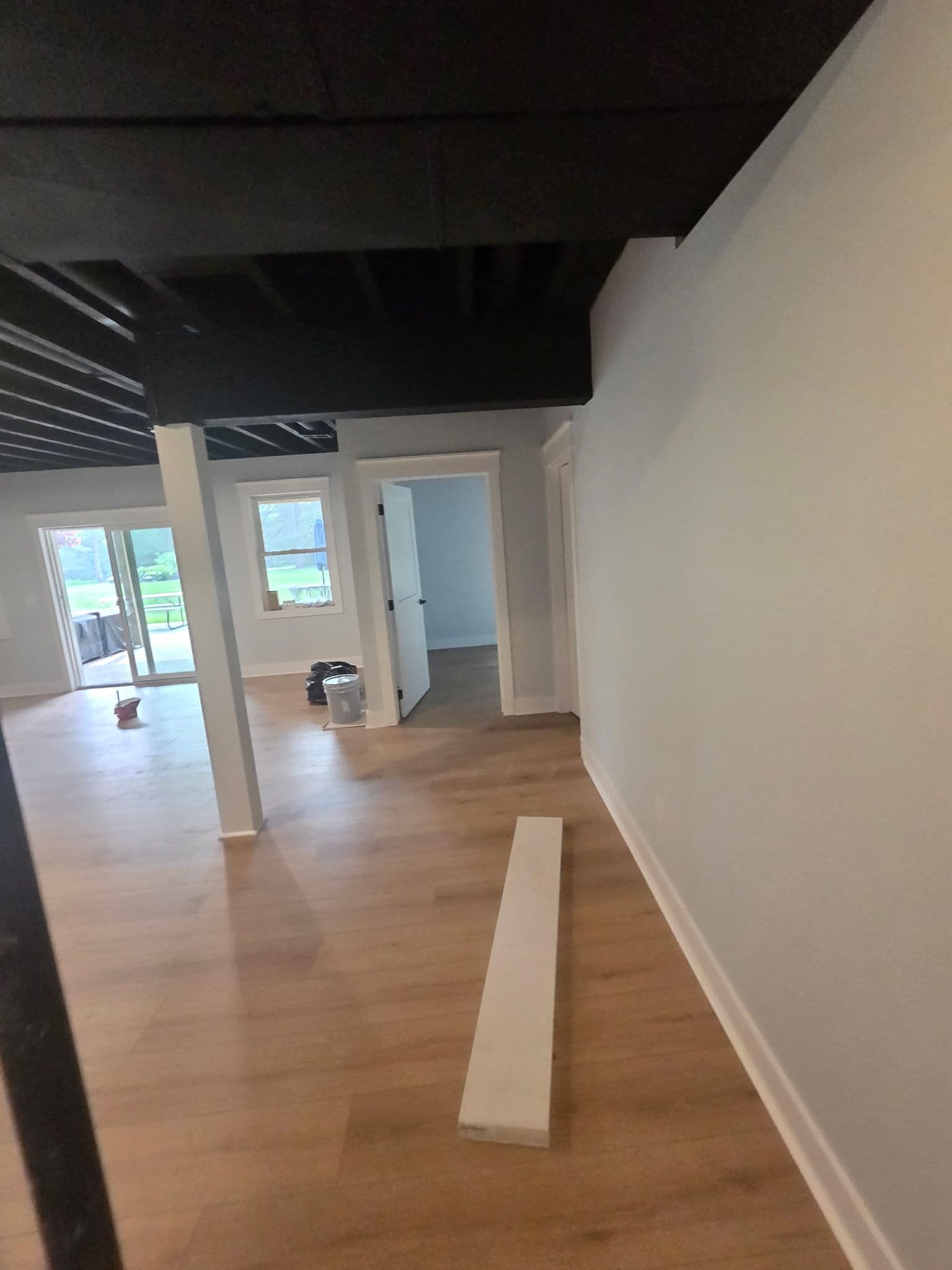 New Build Basement Interior Painting Done Right image