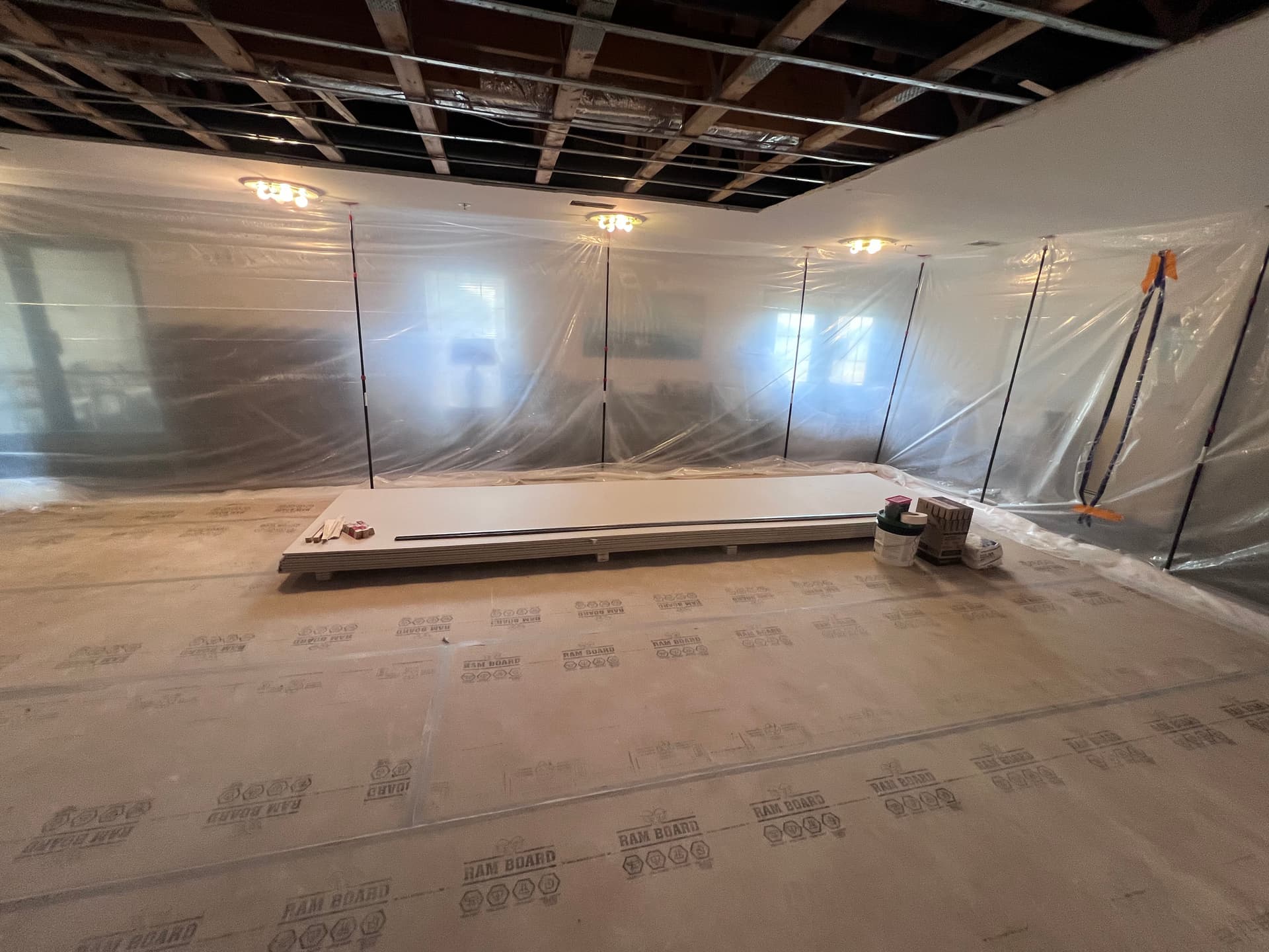 Gallery photos for Ceiling Repair After Water Damage in a Commercial Lobby: Image #3