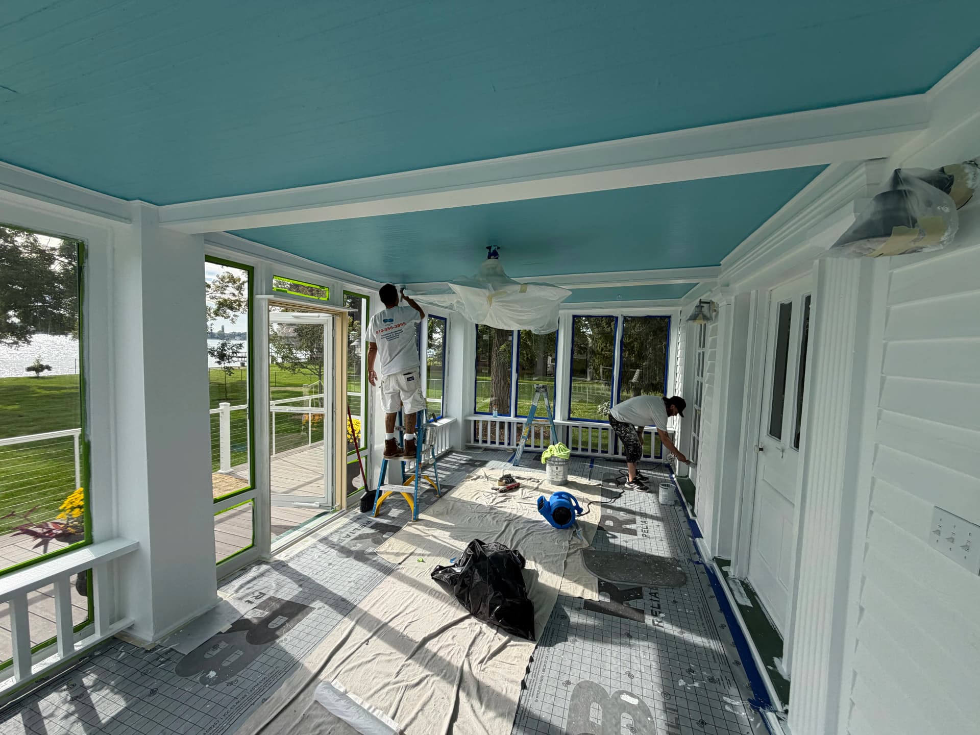 Gallery photos for Full Interior and Exterior Repaint at a Waterfront Home: Image #2