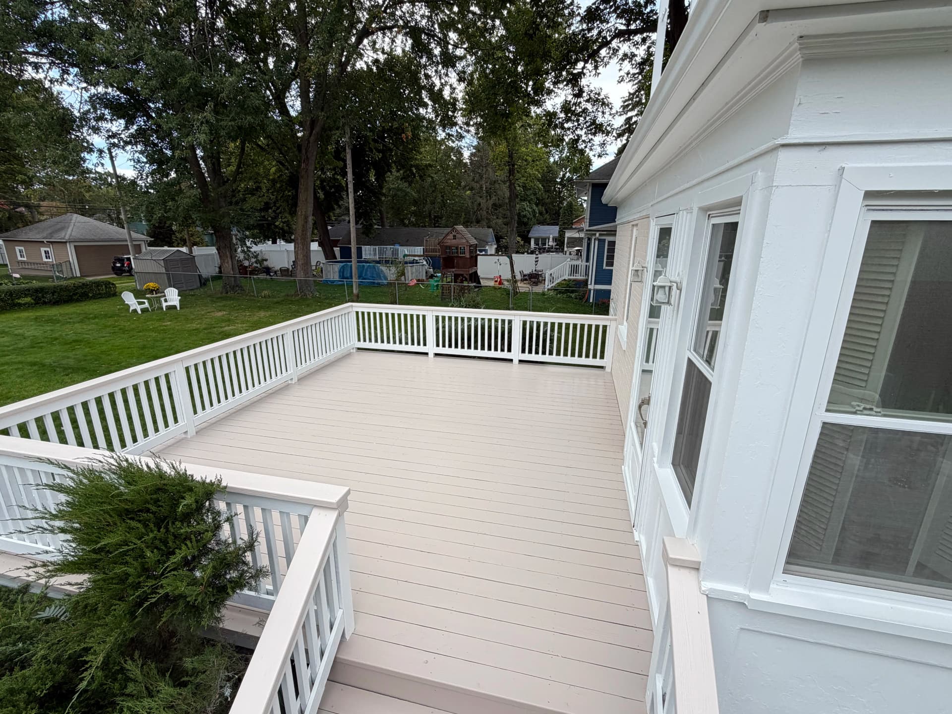 Gallery photos for Faded Deck to Fresh Canvas - What a Coat of Paint Can Do: Image #1